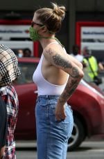 IRELAND BALDWIN Heading to Join Protests in Hollywood 06/02/2020