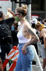IRELAND BALDWIN Heading to Join Protests in Hollywood 06/02/2020