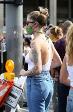 IRELAND BALDWIN Heading to Join Protests in Hollywood 06/02/2020