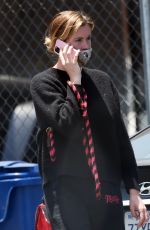 IRELAND BALDWIN Out with Her Dog Koda in Los Angeles 06/16/2020
