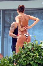 IZABEL GOULART in Bikini at Hotel Balcony 06/08/2020