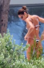 IZABEL GOULART in Bikini at Hotel Balcony 06/08/2020