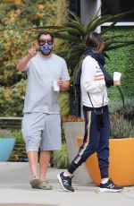 JACKIE and Adam SANDLER Out for Coffee in Malibu 06/16/2020