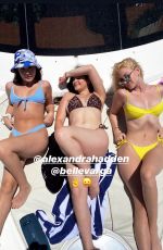 JACKIE R. JACOBSON in a Yellow Bikini at a Boat - Instagram Photos 06/14/2020