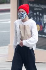 JAIME KING Shopping at Liquor Store in Beverly Hills 06/28/2020