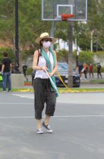 JAIME MURRAY at Black Lives Rally in West Hollywood 06/06/2020
