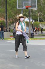 JAIME MURRAY at Black Lives Rally in West Hollywood 06/06/2020