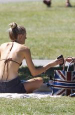 JENNA LOUISE COLEMAN at a Picnic in a Park in London 06/25/2020