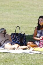 JENNA LOUISE COLEMAN at a Picnic in a Park in London 06/25/2020