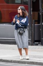 JENNA LOUISE COLEMAN Out and About in London 06/04/2020