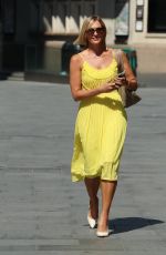 JENNI FALCONER Arrives at Global Radio in London 06/26/2020
