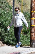 JENNIFER GARNER Out Hiking in Brentwood 06/29/2020