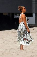 JENNIFER LOPEZ and Alex Rodriguez at a Beach in Malibu 06/21/2020