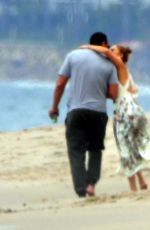 JENNIFER LOPEZ and Alex Rodriguez at a Beach in Malibu 06/21/2020