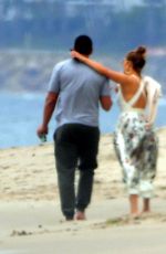 JENNIFER LOPEZ and Alex Rodriguez at a Beach in Malibu 06/21/2020