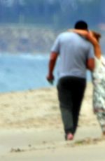 JENNIFER LOPEZ and Alex Rodriguez at a Beach in Malibu 06/21/2020