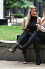 JESS and EVE GALE Out in London 06/18/2020