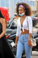 JESSICA AIDI Shopping at Chanel Store 06/09/2020