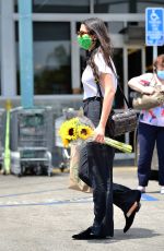JESSICA GOMES Out Buying Flowers in Los Angeles 06/29/2020