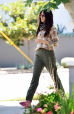 JESSICA GOMES Wearing Bandana Mask Out in West Hollywood 06/17/2020