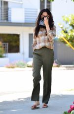 JESSICA GOMES Wearing Bandana Mask Out in West Hollywood 06/17/2020