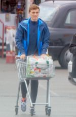 JODIE COMER Shopping at Sainsbury