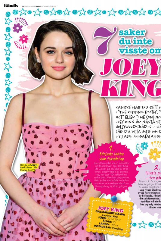 JOEY KING in Julia Magazine, June 2020