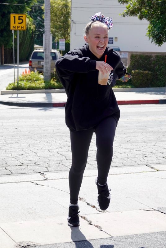 JOJO SIWA Dancing Out in Los Angeles 06/18/2020