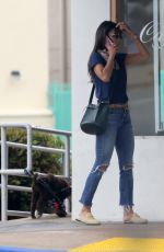 JORDANA BREWSTER in Ripped Denim Out in Brentwood 06/06/2020