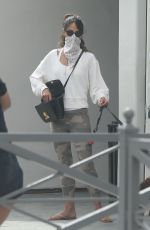 JORDANA BREWSTER Out with Her Dog in Brentwood 06/17/2020