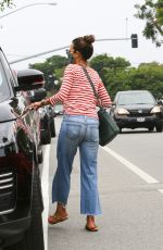 JORDANA BREWSTER Out with Her Dog in Brentwood 06/25/2020