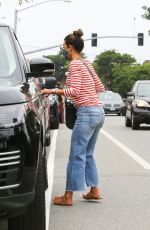 JORDANA BREWSTER Out with Her Dog in Brentwood 06/25/2020