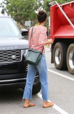 JORDANA BREWSTER Out with Her Dog in Brentwood 06/25/2020