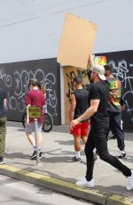JOSIE CANSECO at Black Lives Matter Protest in Los Angeles 06/02/2020