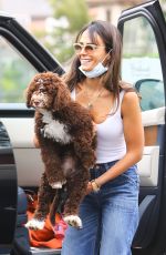 JPRDANA BREWSTER at Caffe Luxxe in Brentwood 06/20/2020