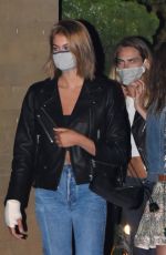 KAIA GERBER and CARA DELEVINGNE Out for Dinner at Nobu in Malibu 06/09/2020