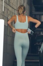 KAIA GERBER in Tights at a Gym in Los Angeles 06/29/2020