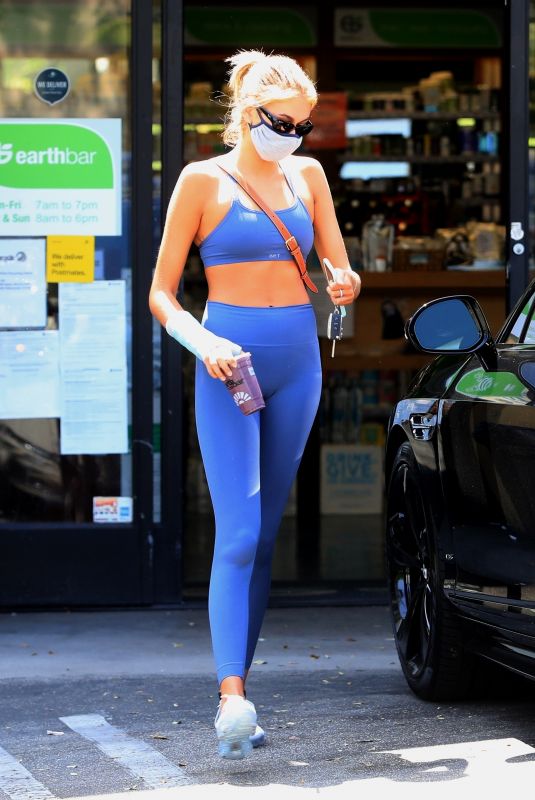 KAIA GERBER in Tights Out in West Hollywood 06/19/2020