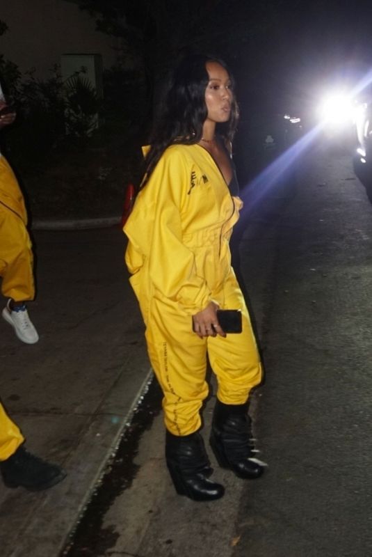 KARRUECHE TRAN Leaves Teyana Taylor\s Album Listening Party in Beverly Hills 06/17/2020