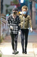 KATE BECKINSALE and Goody Grace Out in Pacific Palisades 06/24/2020