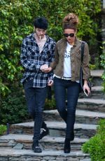 KATE BECKINSALE and Goody Grace Out in Pacific Palisades 06/24/2020
