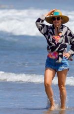 KATE HUDSON Out on the Beach in Malibu 06/26/2020