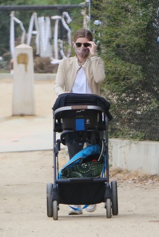 KATE MARA at a Park in Silver Lake 06/28/2020