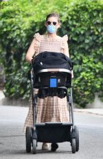 KATE MARA Out with Her Baby in Los Feliz 06/25/2020