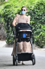 KATE MARA Out with Her Baby in Los Feliz 06/25/2020