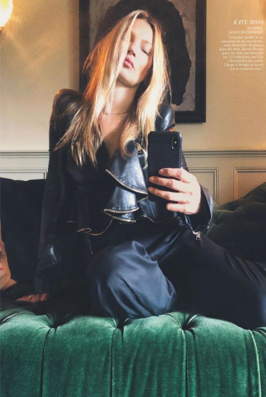 KATE MOSS, HELENA CHRISTENSEN, KARLIE KLOSS and JOAN SMALLS in Vogue Magazine, UK July/August 2020