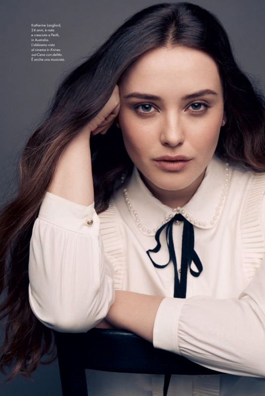 KATHERINE LANGFORD in Elle Magazine, Italy July 2020
