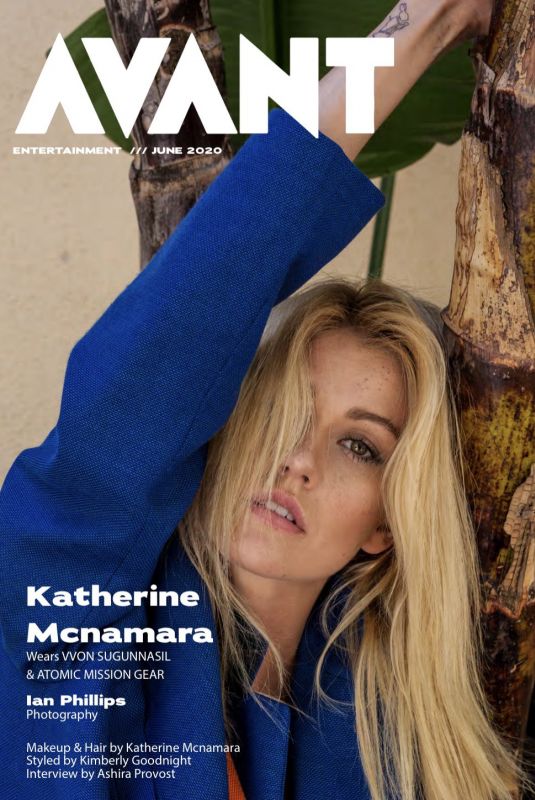 KATHERINE MCNAMARA in Avant Magazine, June 2020