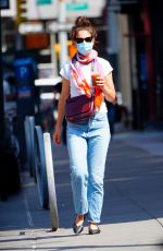 KATIE HOLMES in Denim Out in New York 06/10/2020