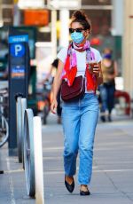 KATIE HOLMES in Denim Out in New York 06/10/2020
